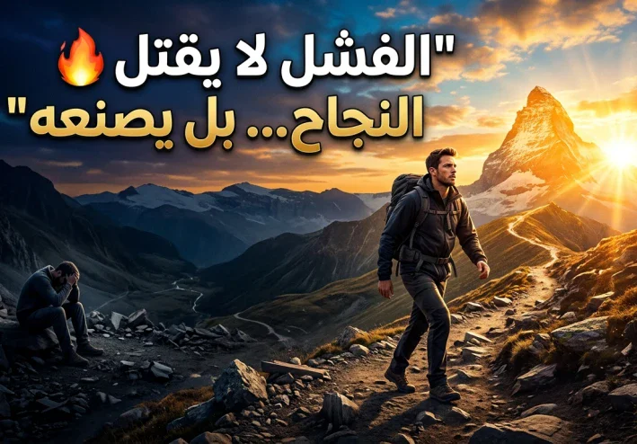 الفشل لا يقتل النجاح... بل يصنعه