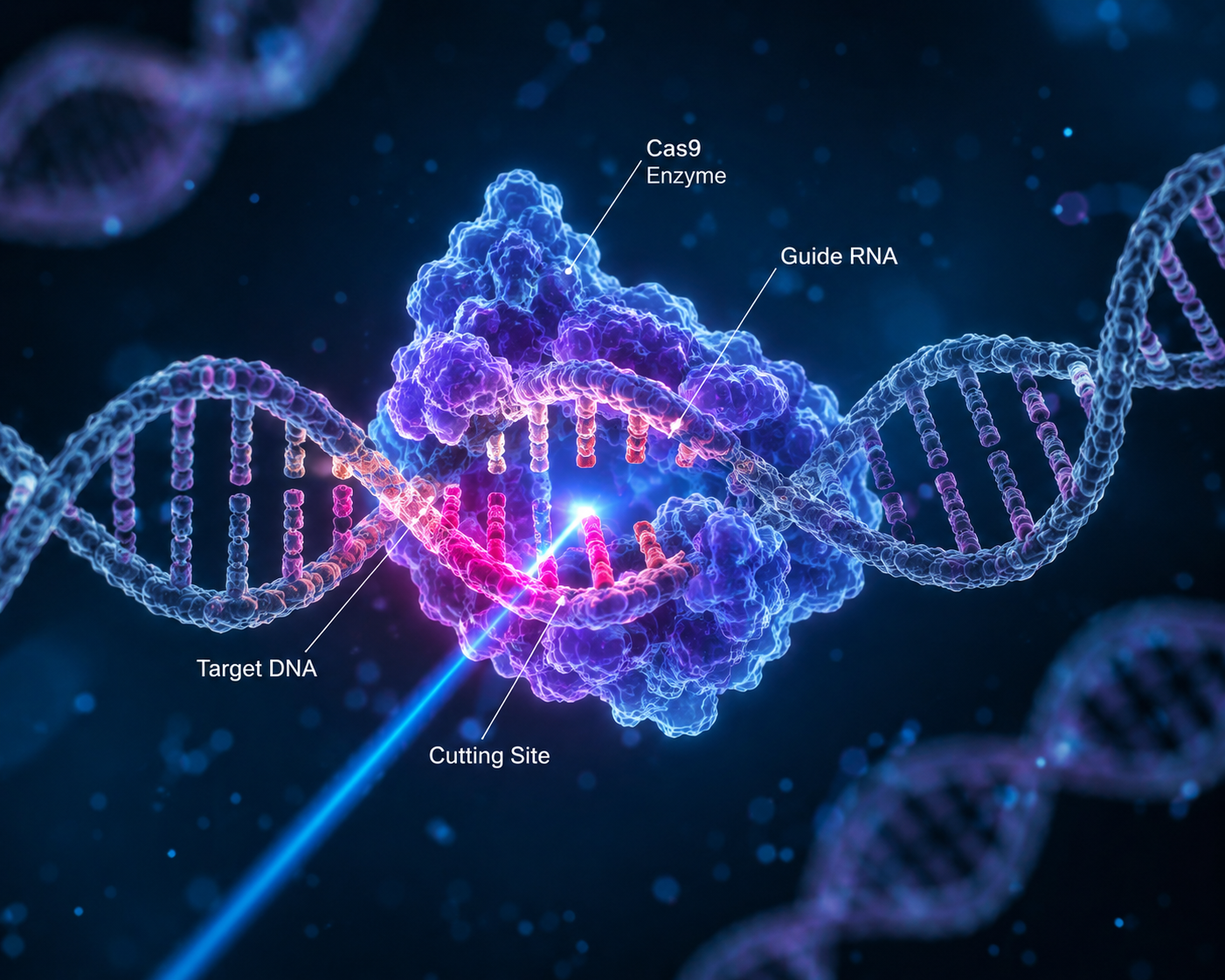 article image for هندسة الجينات وتقنية Crispr-Cas9: إعادة كتابة شفرة الحياة