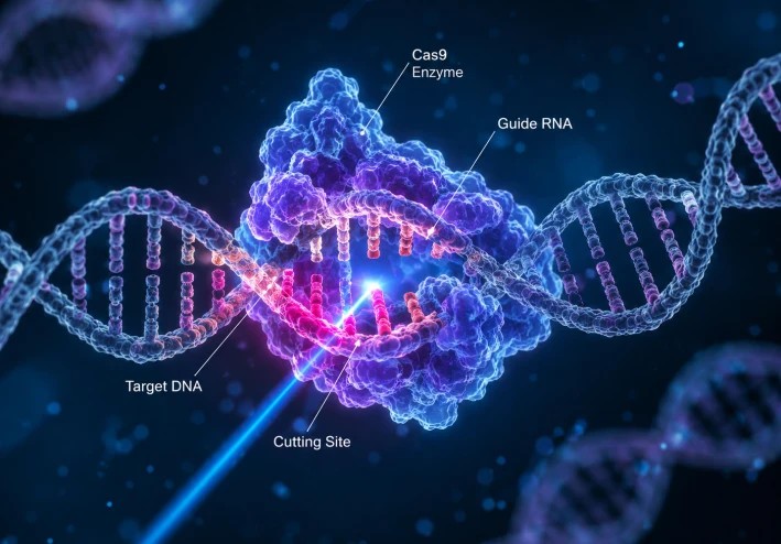 هندسة الجينات وتقنية Crispr-Cas9: إعادة كتابة شفرة الحياة