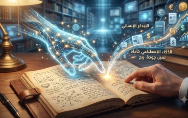 الكتابة والذكاء الاصطناعي: كيف تربح من الإنترنت دون أن تفقد بصمتك الإنسانية؟