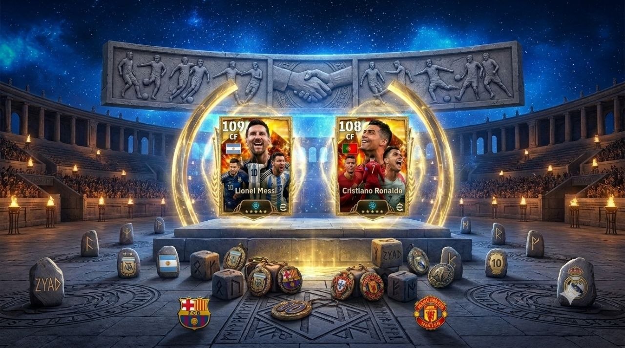 صورة مقال 🔥⚡️ تاريخية.. ميسي وكريستيانو في بكج واحد! إزاي تاخد أسطورتين في نفس اليوم؟ (Living Legends)