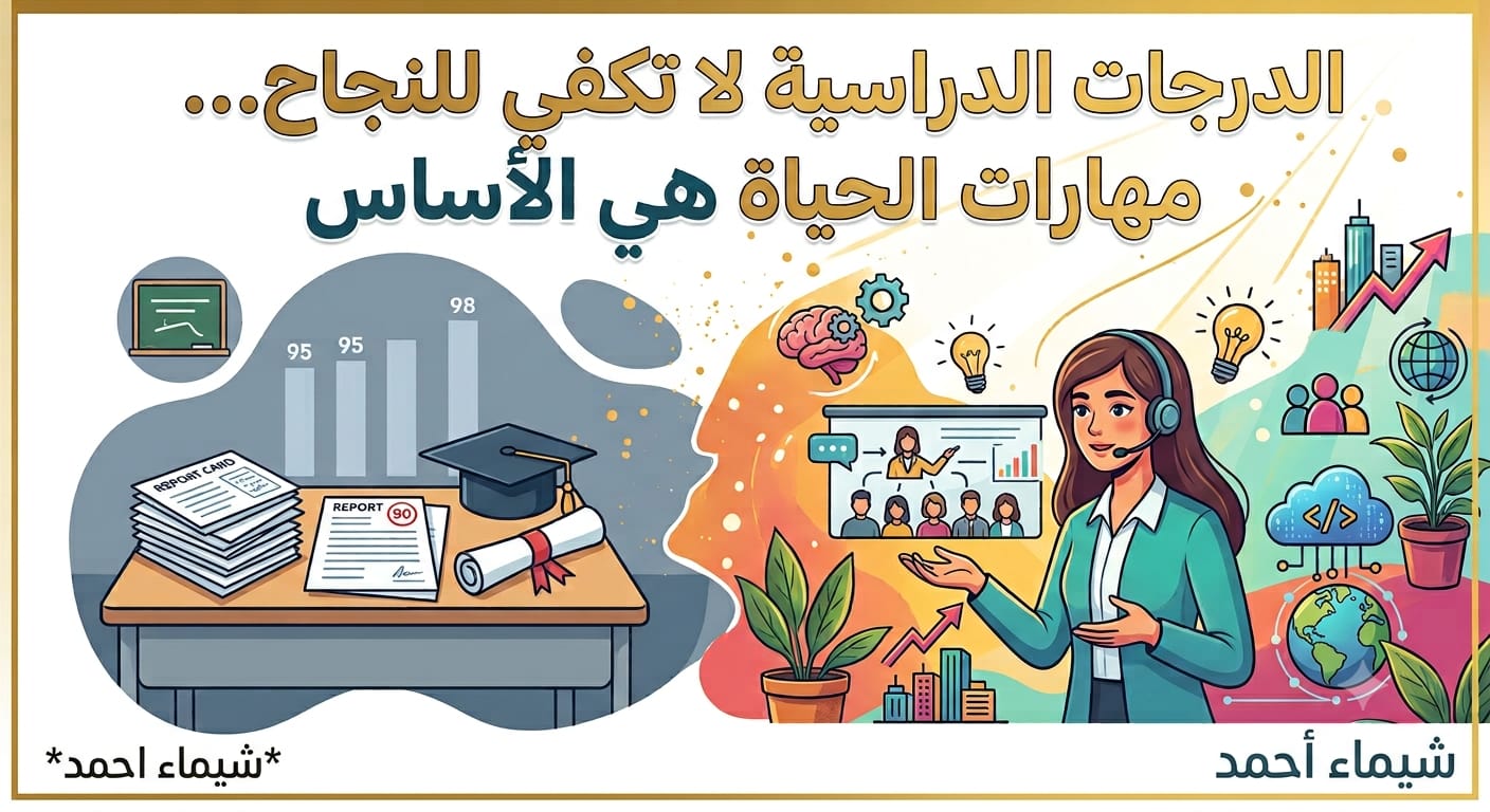 صورة مقال 🎓 الدرجات الدراسية... هل هي المقياس العادل للنجاح؟