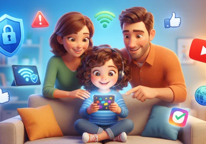 أضرار الإنترنت على الأطفال: كيف نحمي أبناءنا في العصر الرقمي؟