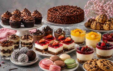 أفكار حلويات لذيذة وسهلة تناسب جميع المناسبات