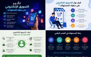 تأثير التسويق الإلكتروني على سلوك المستهلك