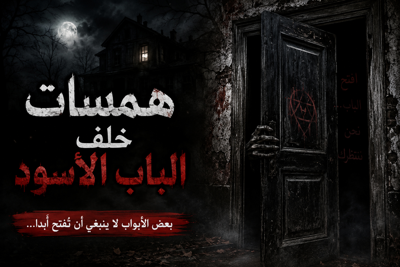 صورة مقال همسات خلف الباب الأسود
