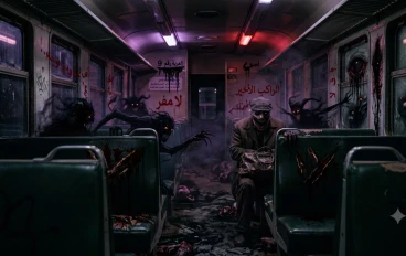 آخر راكب في العربة رقم 9 