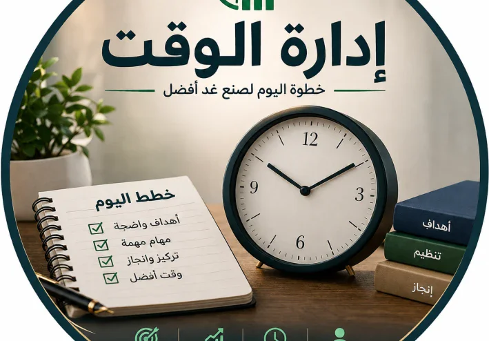 إدارة الوقت: السر الحقيقي لتحقيق النجاح وزيادة الإنتاجية نبذة عن المقال: