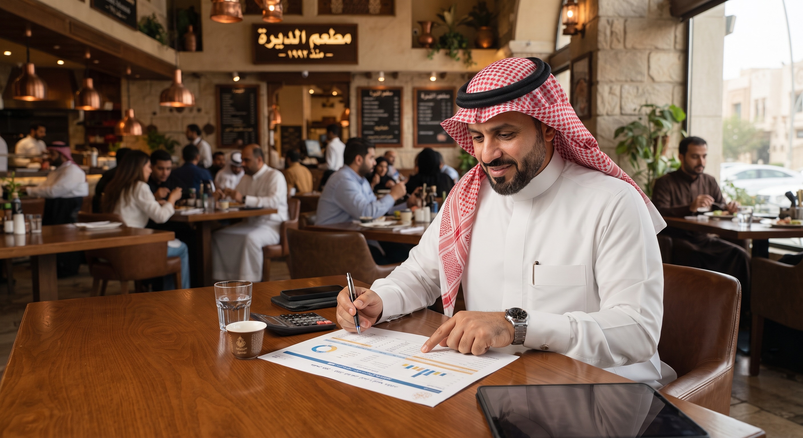 صورة مقال محاسبة المطاعم في السعودية — الدليل الكامل لأصحاب المطاعم 