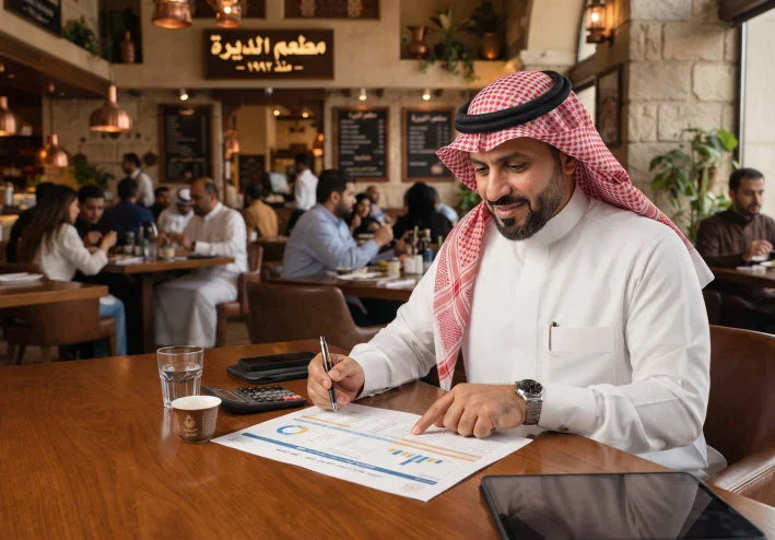 محاسبة المطاعم في السعودية — الدليل الكامل لأصحاب المطاعم