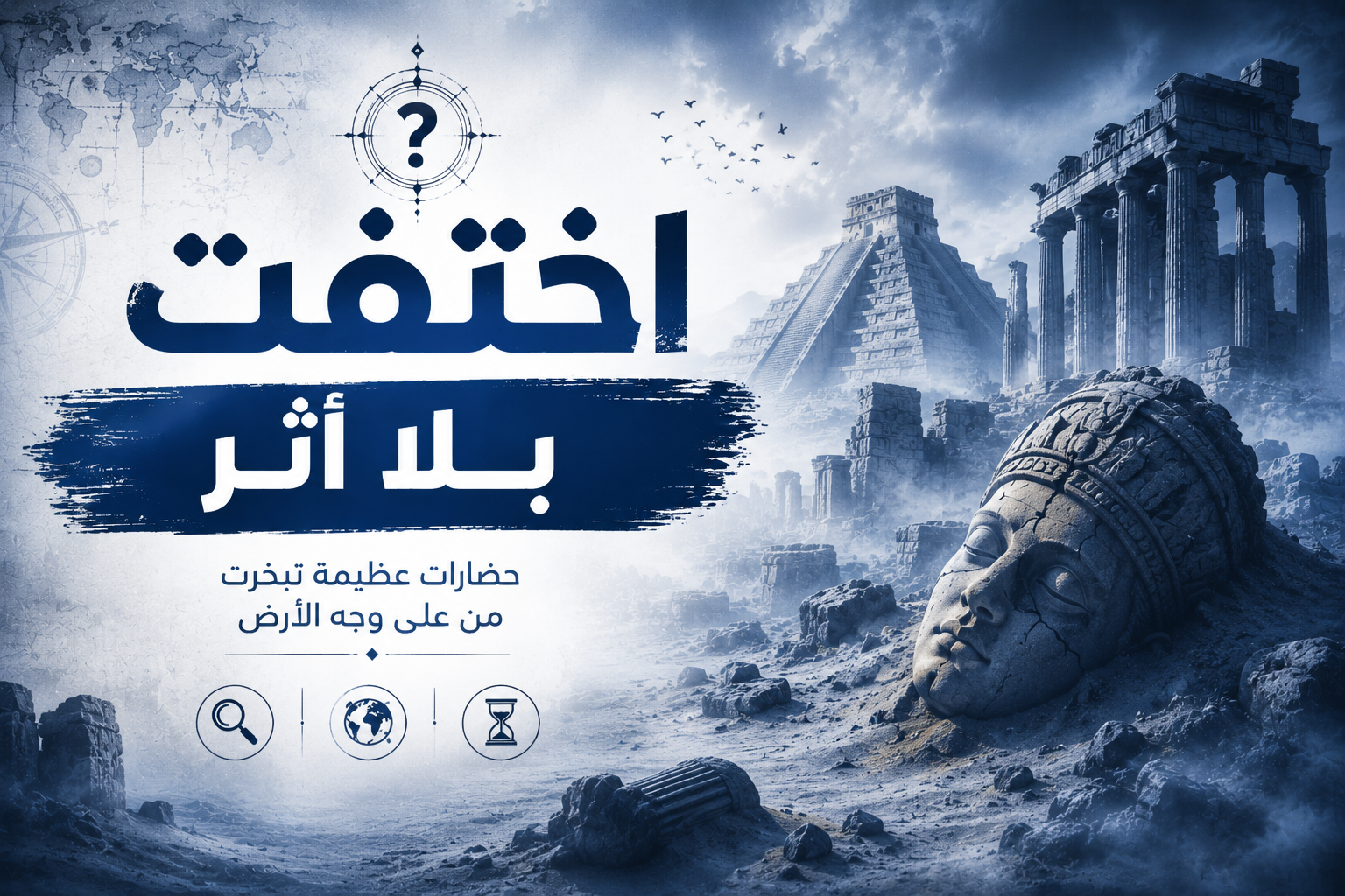 article image for صرخات التاريخ الصامتة: 10 حضارات محتها الطبيعة وغاب أصحابها للأبد