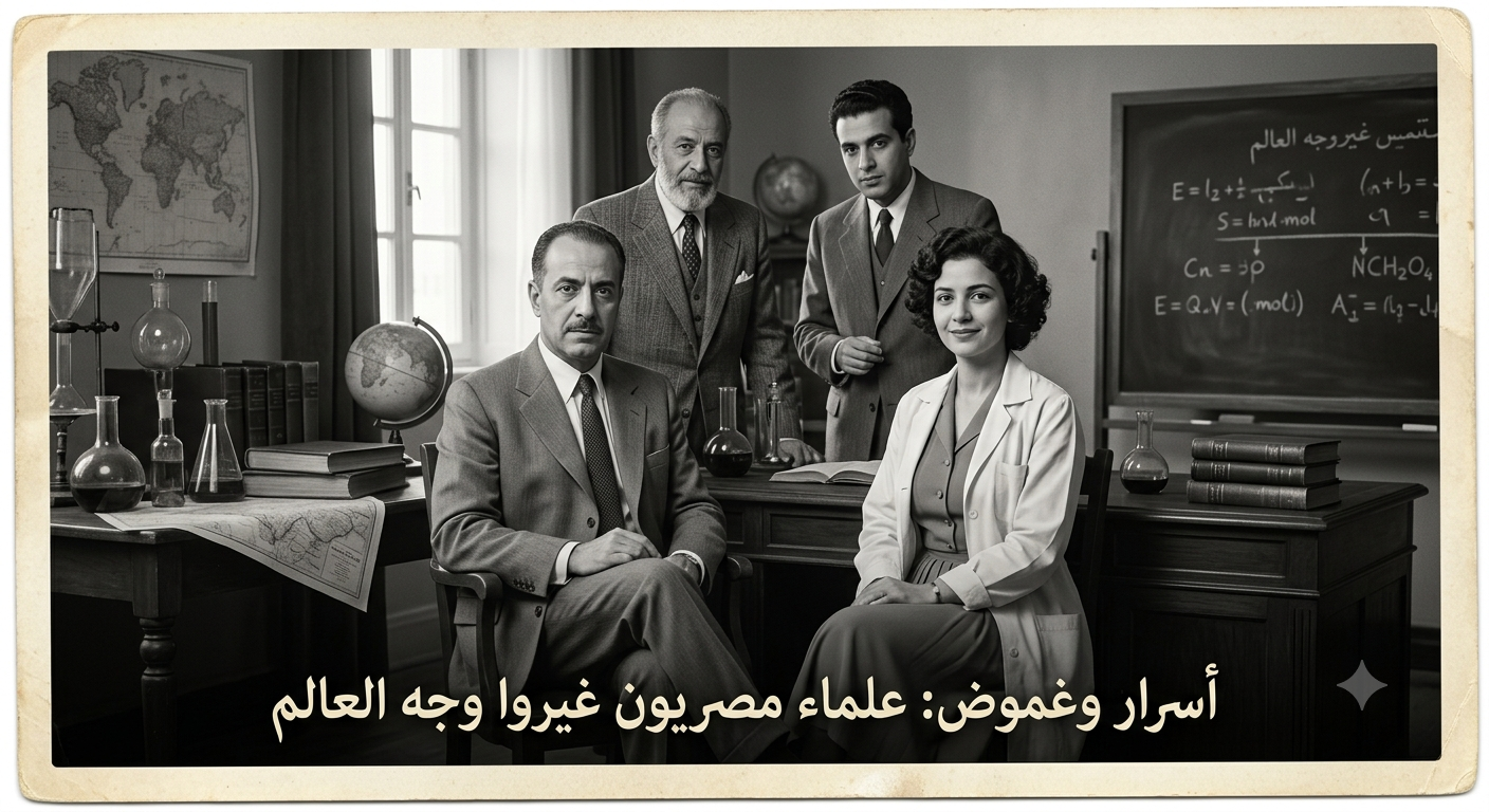 صورة مقال أسرار وغموض: علماء مصريون غيروا وجه العالم وصمتت عنهم كتب التاريخ