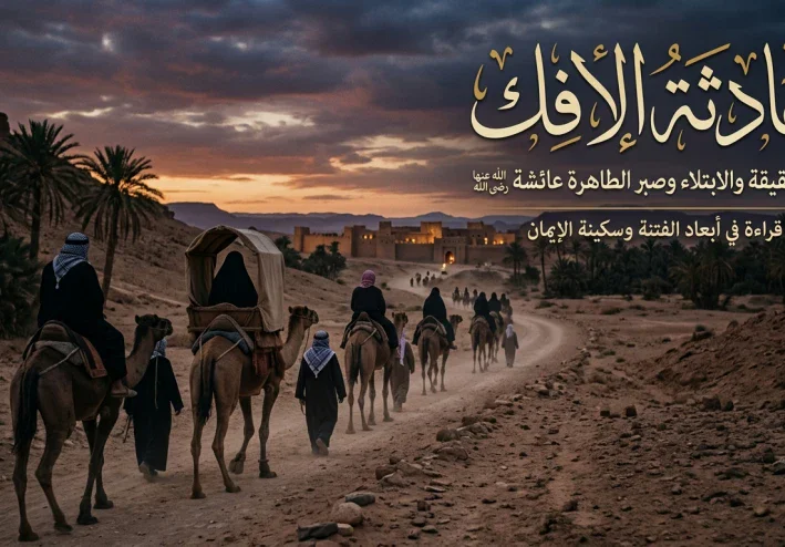 حادثة الإفك وتبرئ السيدة عائشة من فوق سبع سماوات