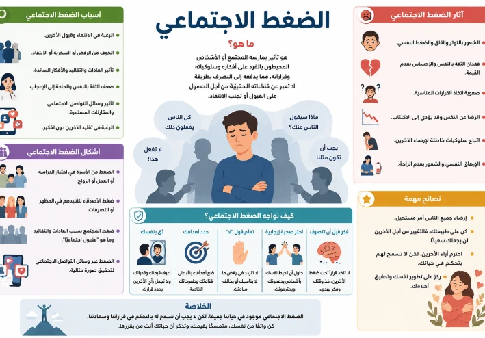 مخاطر الضغط الاجتماعي