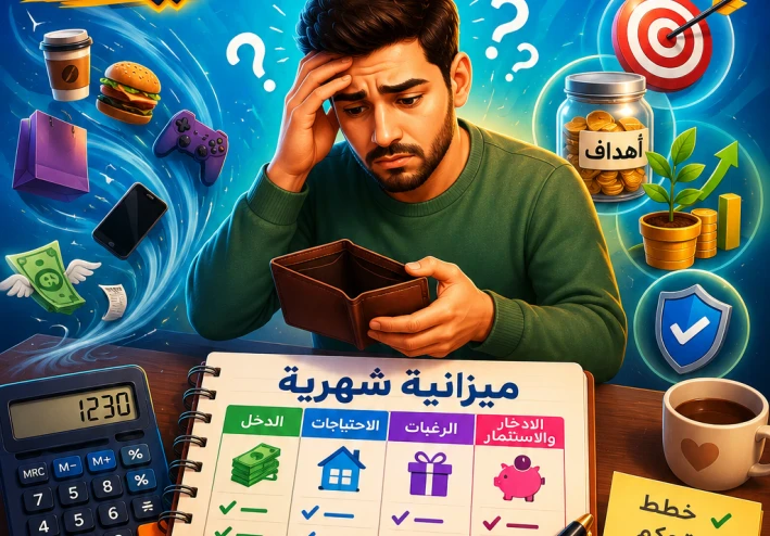قبل أن تسأل: أين ذهب راتبي؟.. تعلّم كيف تضع ميزانية شهرية تغيّر حياتك المالية
