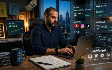 لماذا يفشل معظم المبتدئين في الربح من الإنترنت؟ 7 أخطاء تمنعك من تحقيق أول دخل حقيقي