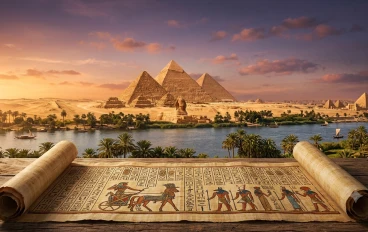 على ضفاف نهر النيل رحلة عبر آلاف السنين من تاريخ الفراعنة 