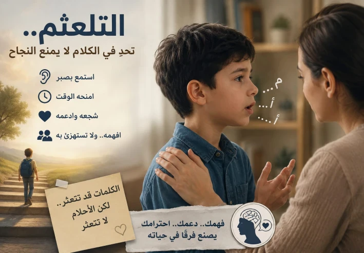 التلعثم... تحدٍ في الكلام لا يمنع النجاح
