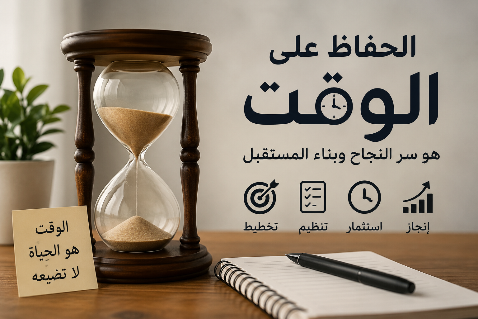 الحفاظ على الوقت: سر النجاح وأهم خطوات إدارة الوقت بفعالية