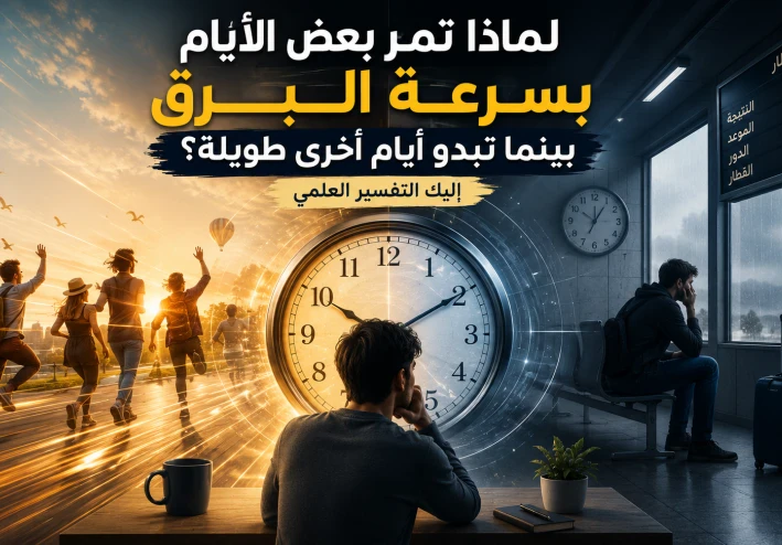 لماذا تمر بعض الأيام بسرعة البرق بينما تبدو أيام أخرى طويلة؟ إليك التفسير العلمي