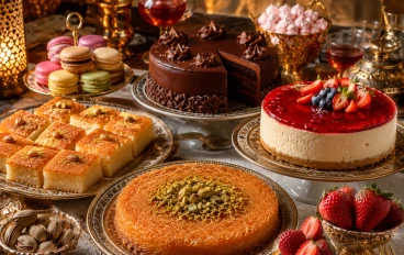 الحلويات.. متعة المذاق وفن الضيافة في كل مناسبة