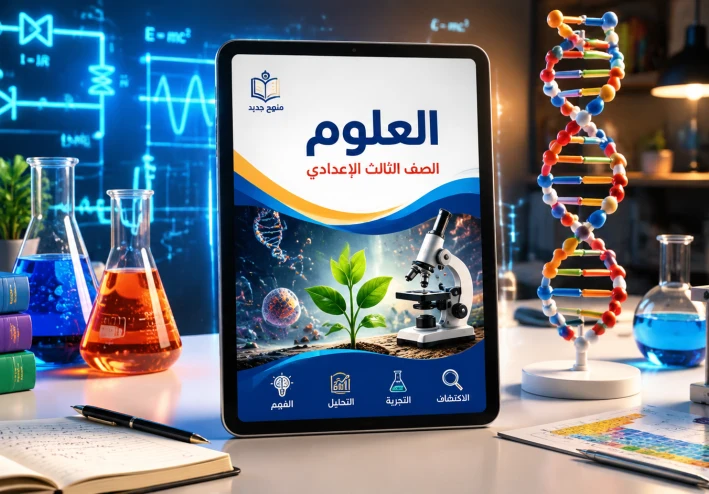 تحميل كتاب العلوم الصف الثالث الاعدادي الترم الاول 2027
