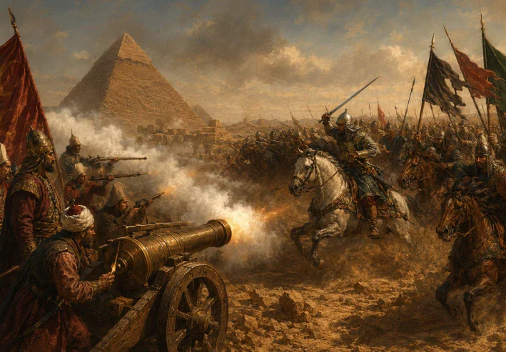 الغوري وطومان باي: حين هزمت المدافع العثمانية فرسان المماليك الأشاوس