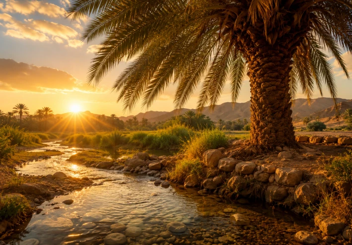 دلالة الأمر الإلهي لمريم عليها السلام بهز جذع النخلة: معاني الأخذ بالأسباب واللطف الإلهي