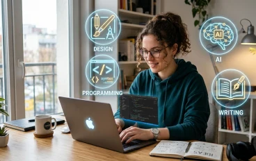 10 مهارات رقمية يمكنك تعلمها مجانًا لزيادة دخلك في 2026