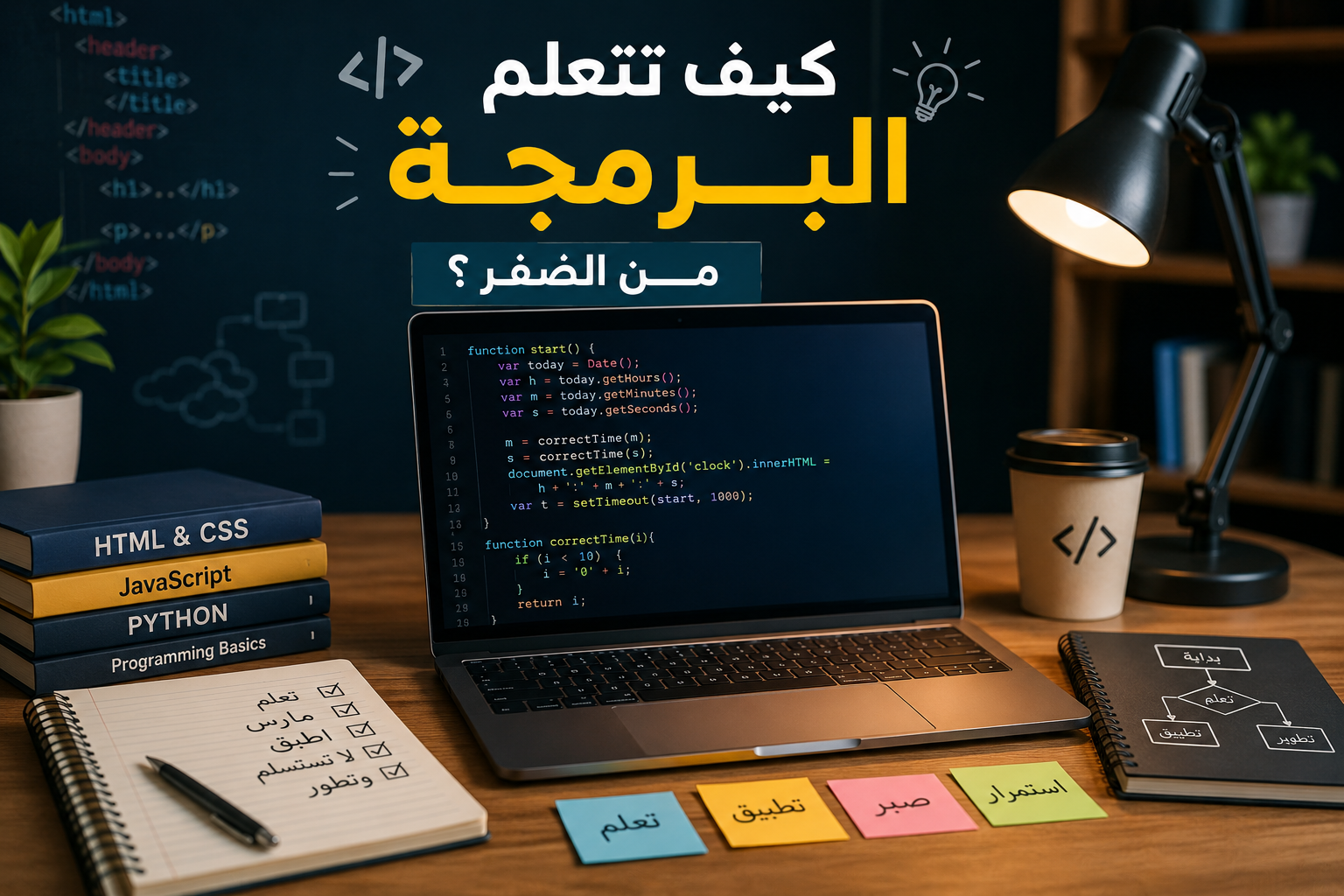 article image for كيف تتعلم البرمجة من الصفر وتصبح مبرمجًا محترفًا؟