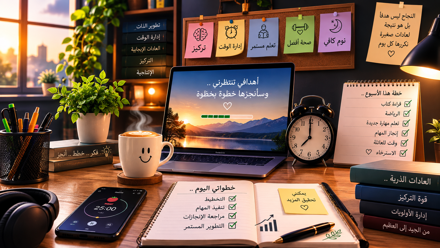 صورة مقال 5 عادات يومية تزيد الإنتاجية وتساعدك على تحقيق أهدافك