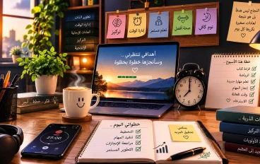 5 عادات يومية تزيد الإنتاجية وتساعدك على تحقيق أهدافك
