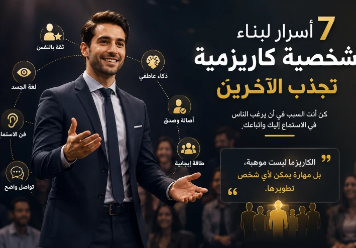 7 أسرار لبناء شخصية كاريزمية تجذب الآخرين