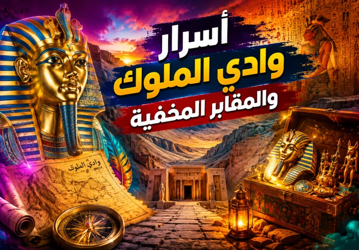 أسرار وادي الملوك.. خزائن التاريخ المعلقة بين الأرض والسماء