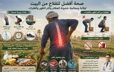 صحه أفضل للفلاحين والعاملين في البيت لعلاج خشونه العظام والام الظهر والفقرات