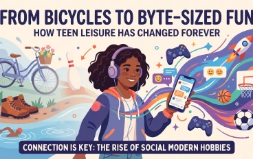 From Bicycles to Byte-Sized Fun: How Teen Leisure Has Changed Forever