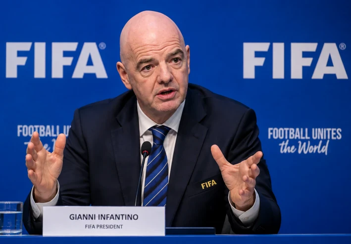 أزمة داخل FIFA تهز عالم كرة القدم.. لماذا تراجع إنفانتينو عن خطة الحقوق التجارية لكأس العالم؟