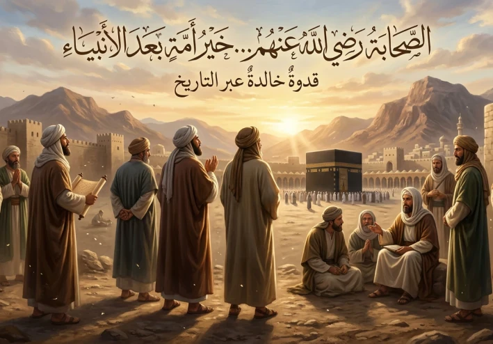 الصحابة رضي اللَّه عنهم الذين حملوا النور للعالم