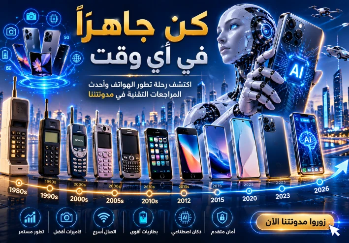 رحلة الهواتف الذكية من الصفر.. كيف تطورت من أجهزة بسيطة إلى حواسيب في جيبك؟