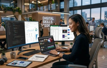 5 مهارات رقمية يمكنك تعلمها مجانًا وتحقق منها دخلًا في 2026