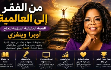 من الظلام إلى القمة: كيف صنعت أوبرا وينفري إمبراطورية من الألم والأمل؟