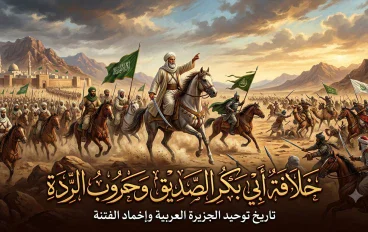 خلافة أبي بكر الصديق وحروب الرّده