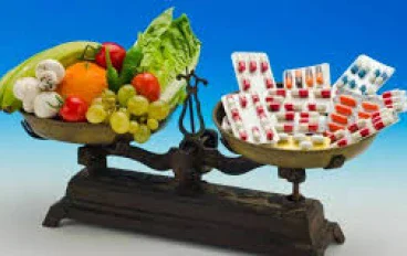 التداخل بين الغذاء والدواء