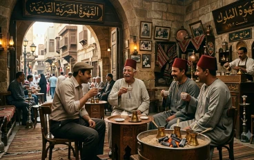 تاريخ القهوة في مصر وكانت ايه بنسبه للمصريين 