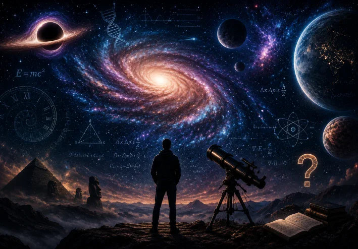 10 ألغاز حيرت العلماء ولم يجدوا لها تفسيرًا حتى اليوم ⭐