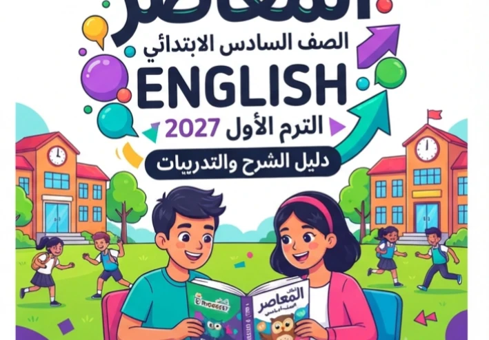 📥 تحميل كتاب المعاصر Elmoasser في اللغة الإنجليزية للصف السادس الابتدائي الترم الأول 2027 (كتاب الشرح) | أحدث إصدار ودليل شامل لمحتوى الكتاب