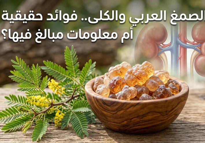 الصمغ العربي وصحة الكلى.. هل يدعم وظائفها أم تنتشر حوله معلومات مبالغ فيها؟