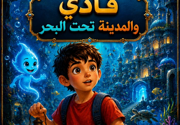 سلسلة⭐  مغامرات فادي السحرية⭐  القصة الخامسة: فادي والمدينة تحت البحر