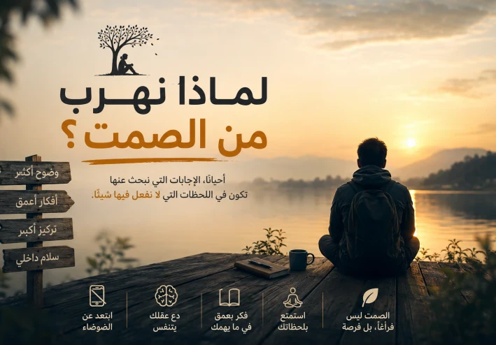 لماذا نهرب من الصمت؟