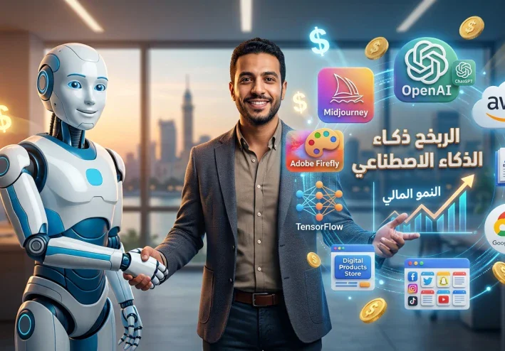 الربح من الذكاء الاصطناعي: السر الذي لا يخبرك به أحد لتحقيق دخل شهري حقيقي